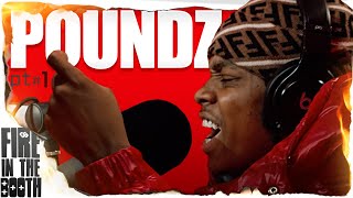 POUNDZ  Fire in the Booth [upl. by Shalne318]