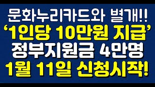 문화누리카드와 별개 1인당 10만원 지급 정부 산림복지지원금바우처 4만명 1월 11일 신청시작 [upl. by Naves880]