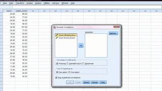 SPSS Tutorial Correlation and Regression [upl. by Graubert323]