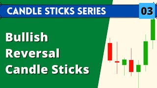 Bullish Reversal Single Candle Stick Patterns  CandleSticks Analysis Get Trading [upl. by Aznecniv276]