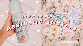 How to make aesthetic stickers [upl. by Tap]