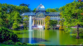 A Walk Around Retiro Park Madrid Spain [upl. by Snashall]