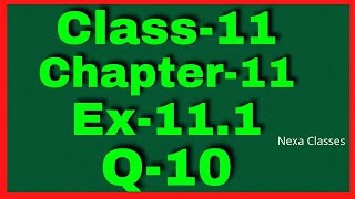 Ex111 Q10 Class 11  Conic Section  NCERT Math [upl. by Terces]