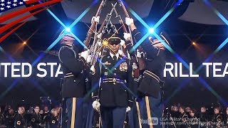 US Army Drill Team Awesome Performs  Celebrating Americas Army 2018 [upl. by Rupert]