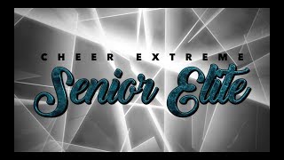 Cheer Extreme Senior Elite 201819 [upl. by Layap]