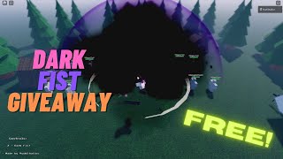 Dark Fist Giveaway FREE  Roblox Studio [upl. by Ardith]