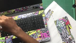 Make your boring laptop look Fabulous  JUST WRAP 2 [upl. by Annez]