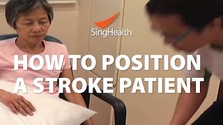 How To Position A Stroke Patient [upl. by Amabelle]