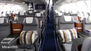 Lufthansa A330300 cabin tour V2 [upl. by Salocin]