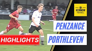 HIGHLIGHTS  Penzance v Porthleven [upl. by Radborne]