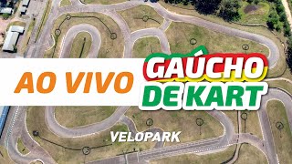 VELOPARK  GAÚCHO DE KART  AO VIVO [upl. by Aerdno92]