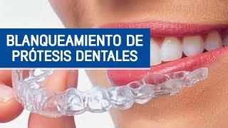 Cómo blanquear las prótesis dentales  Odontoespecialistas [upl. by Ela]