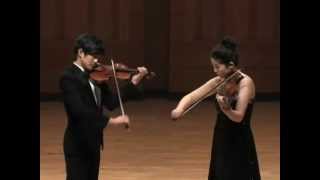 Passacaglia for Violin and Viola Halvorsen Johan Hayang Park하양 비올라 [upl. by Dorey384]