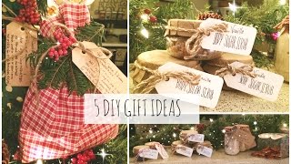 5 DIY Christmas Gift Ideas Easy amp Affordable  SoJustine [upl. by Luht736]