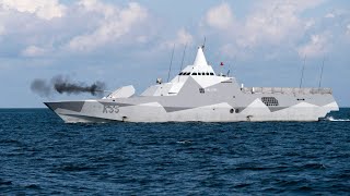 Visby Class Corvettes  Worlds Most Powerful And Fastest Corvette From Swedish Navy shorts [upl. by Havstad638]