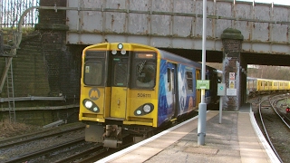 Half an Hour at 216  Birkenhead North Station 1022017  Class 507 508 terminus [upl. by Kirbee506]