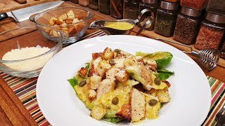 Cézár saláta Caesar salad Szoky konyhája [upl. by Lalittah544]