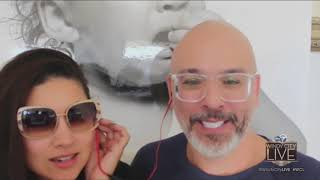 Jo Koy pulls exwife Angie King onto live TV to discuss being friendly exes coparenting their son [upl. by Arfihs]