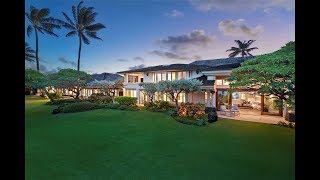 Incomparable Beachfront Compound in Kailua Hawaii  Sothebys International Realty [upl. by Baugh]