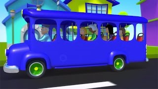 Ruote del bus  Canzone bambini  Filastrocca  Nursery Rhyme For Kids  Wheels On The Bus [upl. by Rafaela]