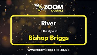 Bishop Briggs  River  Karaoke Version from Zoom Karaoke [upl. by Laurita583]