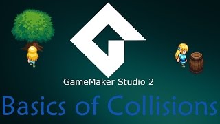 GameMaker Studio 2  The Basics of Collisions Beginner Tutorial [upl. by Oznofla]