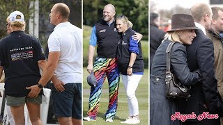 Zara and Mike Tindall PDA Moments  Royals News [upl. by Asa]